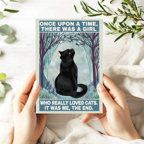 A5 Print "Black Cat" – Bild 2