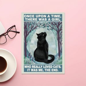 A5 Print "Black Cat"