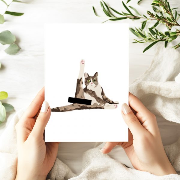 A5 Print "Popokatze" – Bild 2