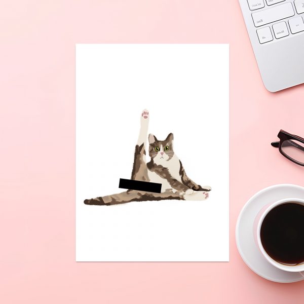 A5 Print "Popokatze" – Bild 3