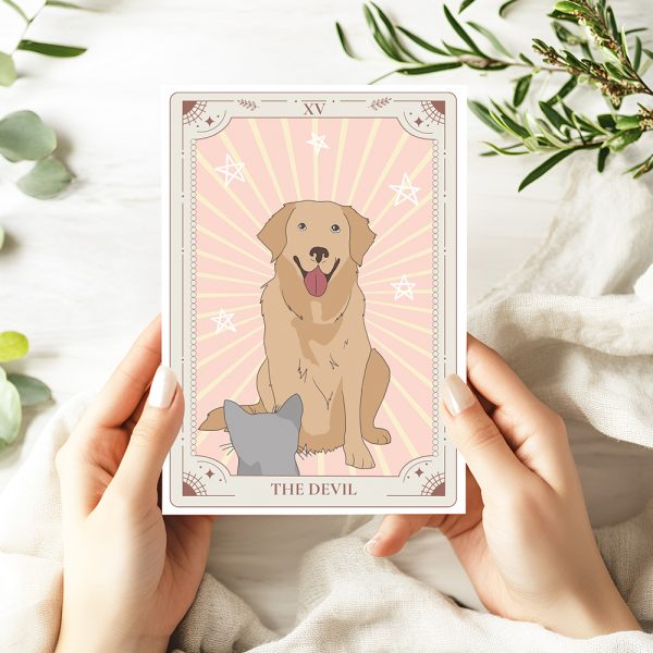 A5 Print "TAROT - The Devil" – Bild 2