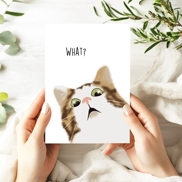A5 Print "What?!" – Bild 3
