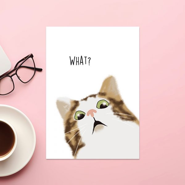 A5 Print "What?!" – Bild 2