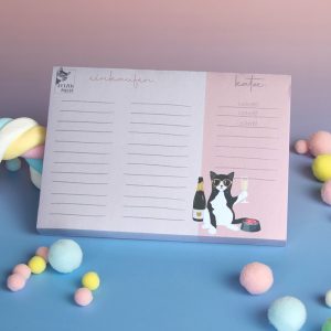 A6 Einkaufsblock Shoppingliste