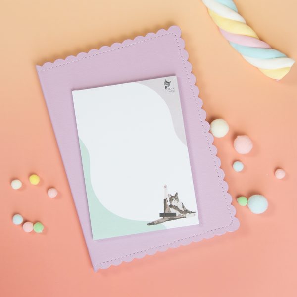 Notizblock Popokatze, Schreibblock, A6