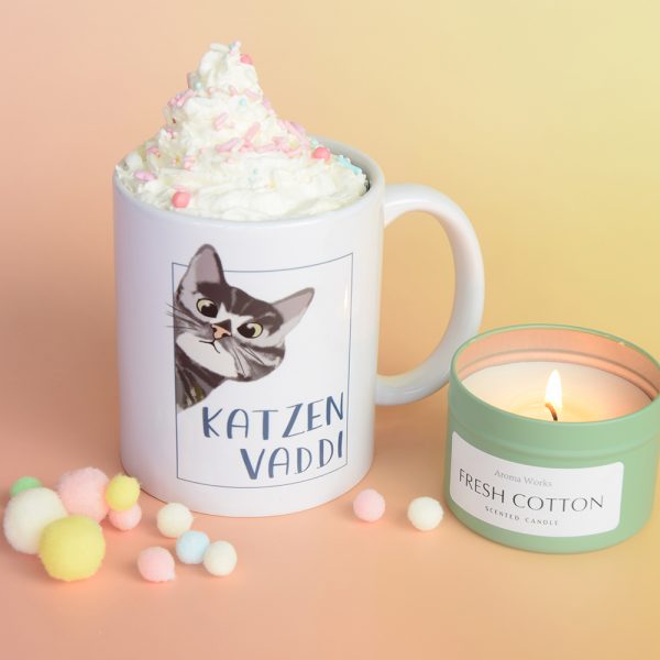 Katzenpapa Tasse, Katzeneltern, Katzentasse, Katzenvaddi