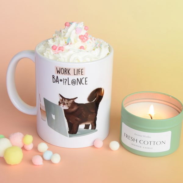 Tasse Katze Bürotasse