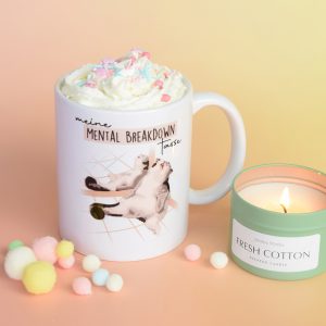 Witzige Tasse, Katzentasse, Tasse mit Spruch
