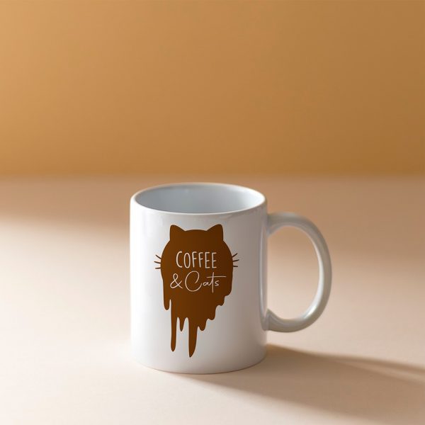 Tasse "Coffee & Cats" – Bild 2