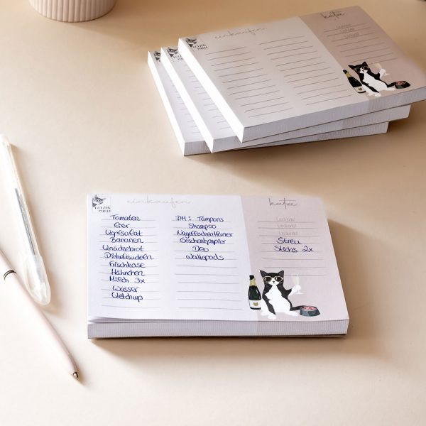 A6 Einkaufsblock - XL (100 Blatt) – Bild 2