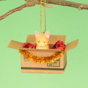Christbaum Anhänger - orange