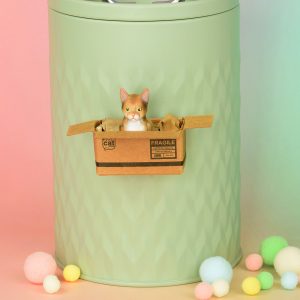 Kühlschrankmagnet Katze Braun getigert