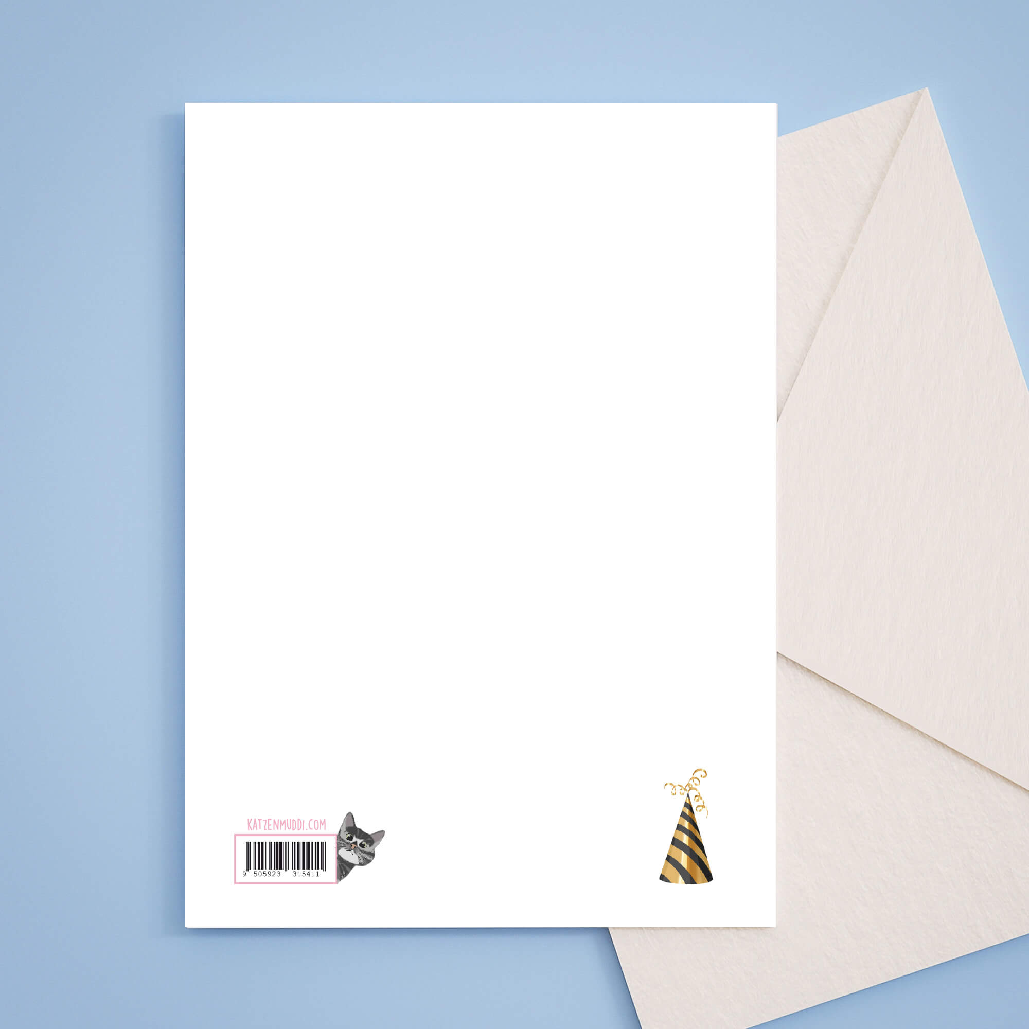 Karte "Cheers" & Umschlag – Bild 3