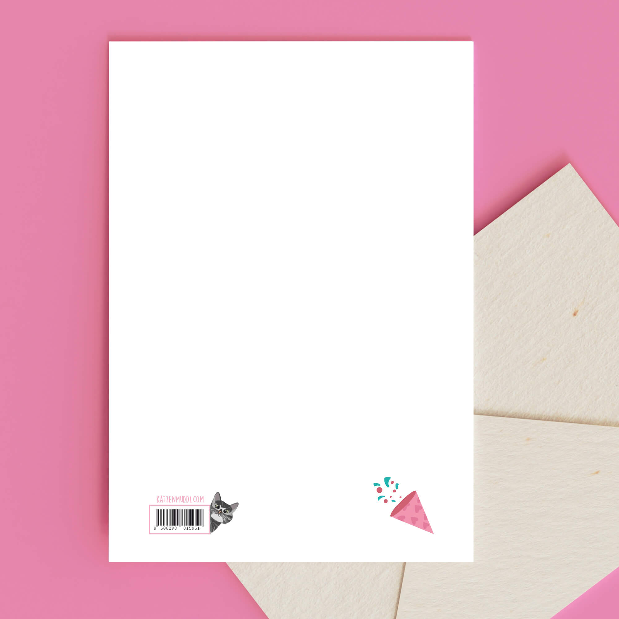 Karte "Glitzer" & Umschlag – Bild 3