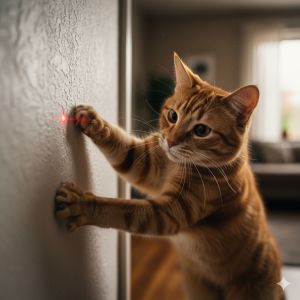 Katzenspielzeug Laserpointer Alternative