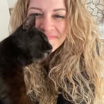 Saskia von Katzenmuddi mit ihrer Fellnase