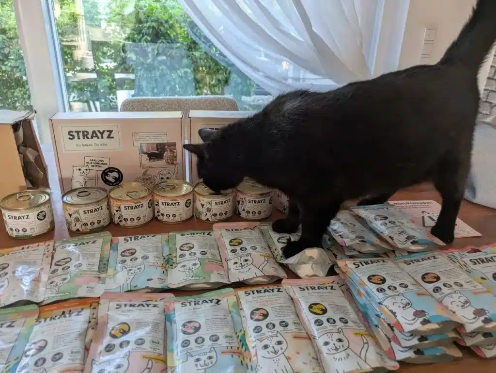 STRAYZ Katzenfutter Test mit Tutti