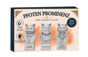 Katzen Magnete 3 Stück aus Resin