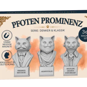 Katzen Magnete 3 Stück aus Resin