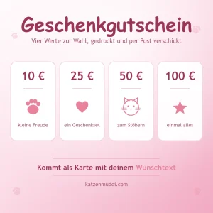 Katzenmuddi Shop Gutschein