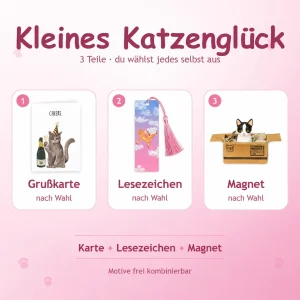 Kleines Katzenglück mit den enthaltenen Artikeln