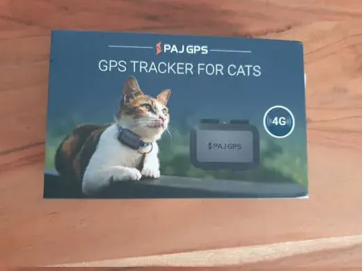 Verpackung des PAJ PET Finder 4G Mini für Katzen